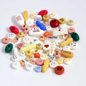 Capsule and tablet printer capsule tablet printing